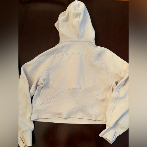 WHITE OPAL LULULEMON SCUBA HOODIE HALF ZIP XS/S - Picture 5 of 8